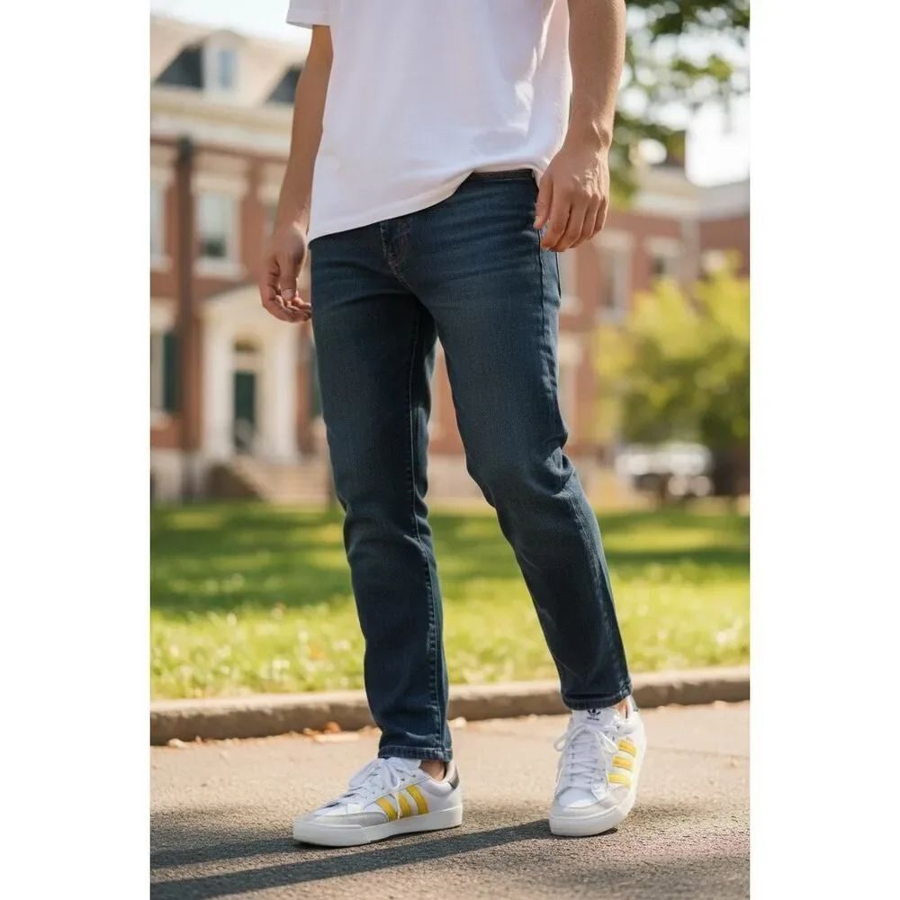 Adidas Nora skate shoes, white, bold gold, and collegiate navy, US men’s size 12